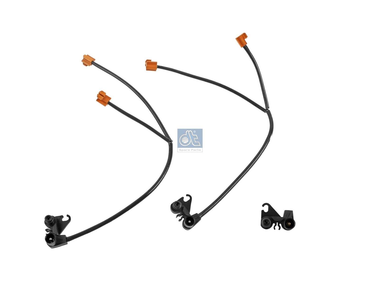 DT Spare Parts 7.36200 Témoin d'usure de plaquette de frein avant et arrière, Essieu arrière, Essieu avant