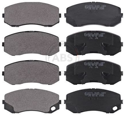 A.B.S. 37772 Plaquettes de frein pour MITSUBISHI Canter (FB7, FB8, FE7, FE8) 7.Generation, Canter (FE5, FE6…